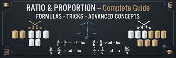 Ratio & Proportion: Complete Guide, Formulas, Tricks & Advanced Concepts
