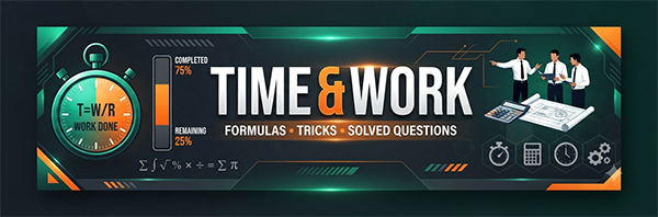 Time and Work: Formulas, Tricks & Solved Questions for Competitive Exams